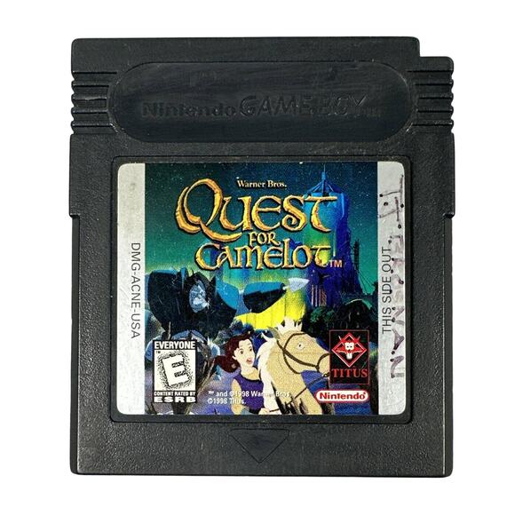 Quest for Camelot (Nintendo Game Boy Color, 1998) Cart Only - Picture 1 of 2